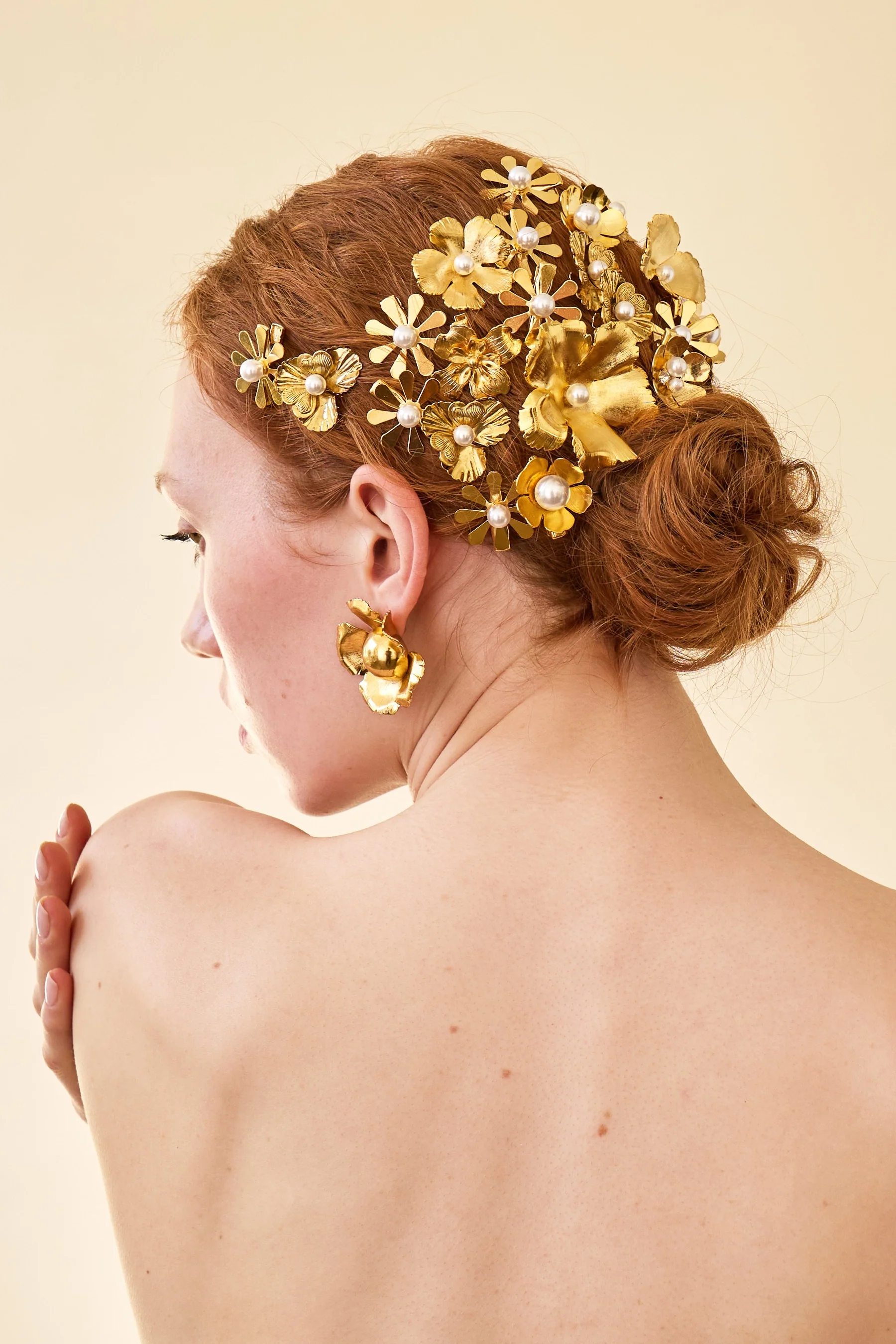 Alexandra Flower Clip Set of 3 - Image 3