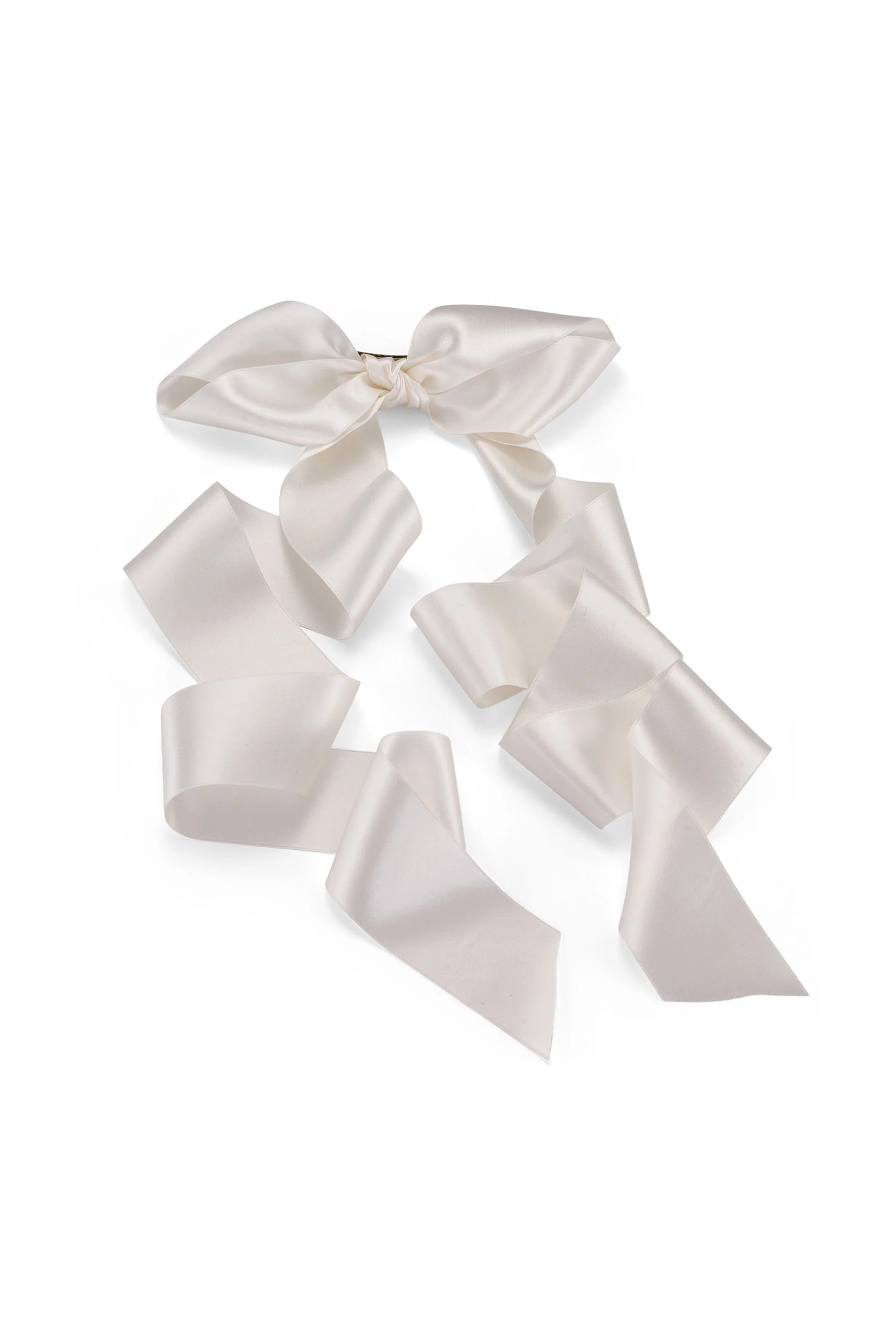 Alexandria Long Silk Bow