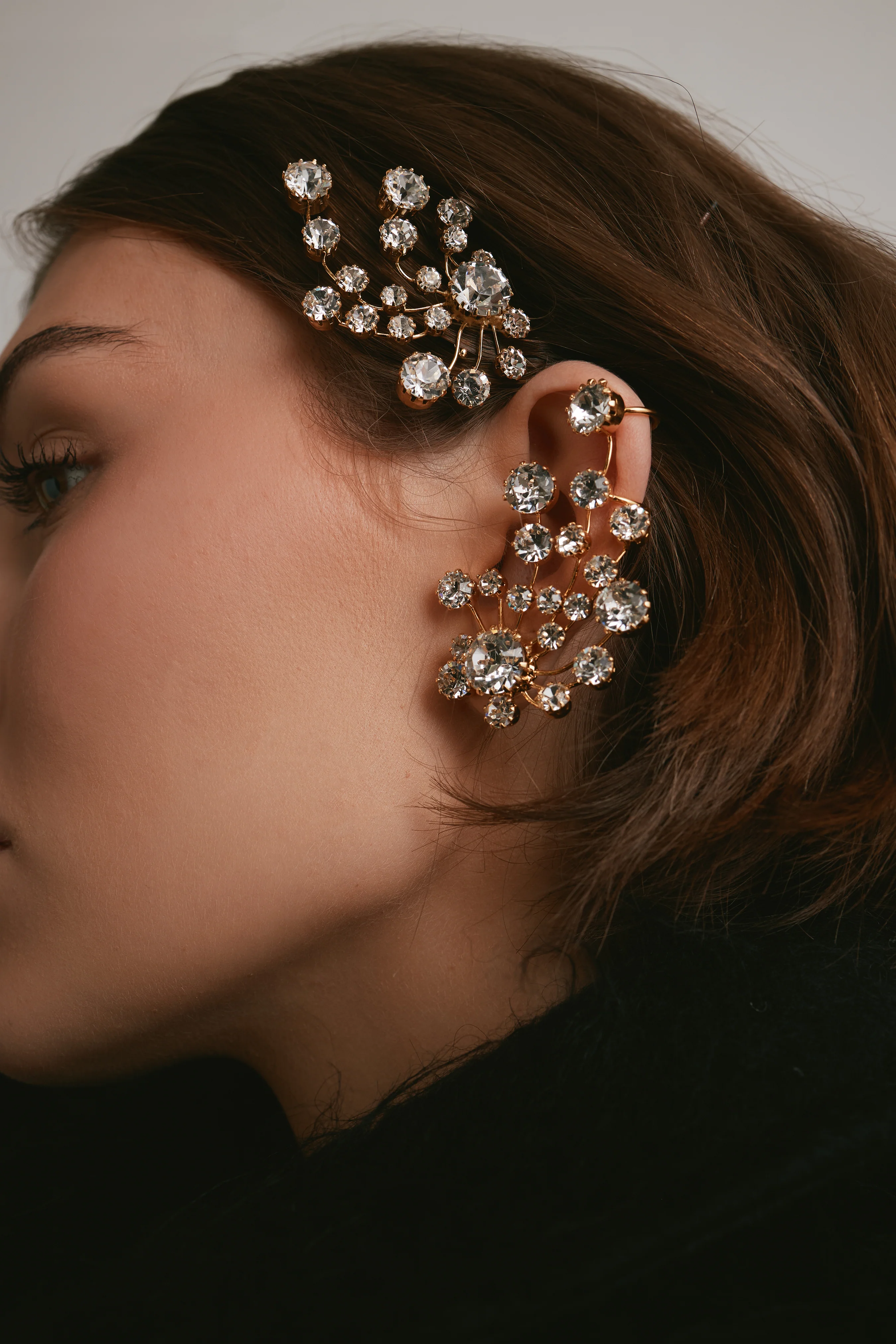 Briar Crystal Ear Cuff - Image 5
