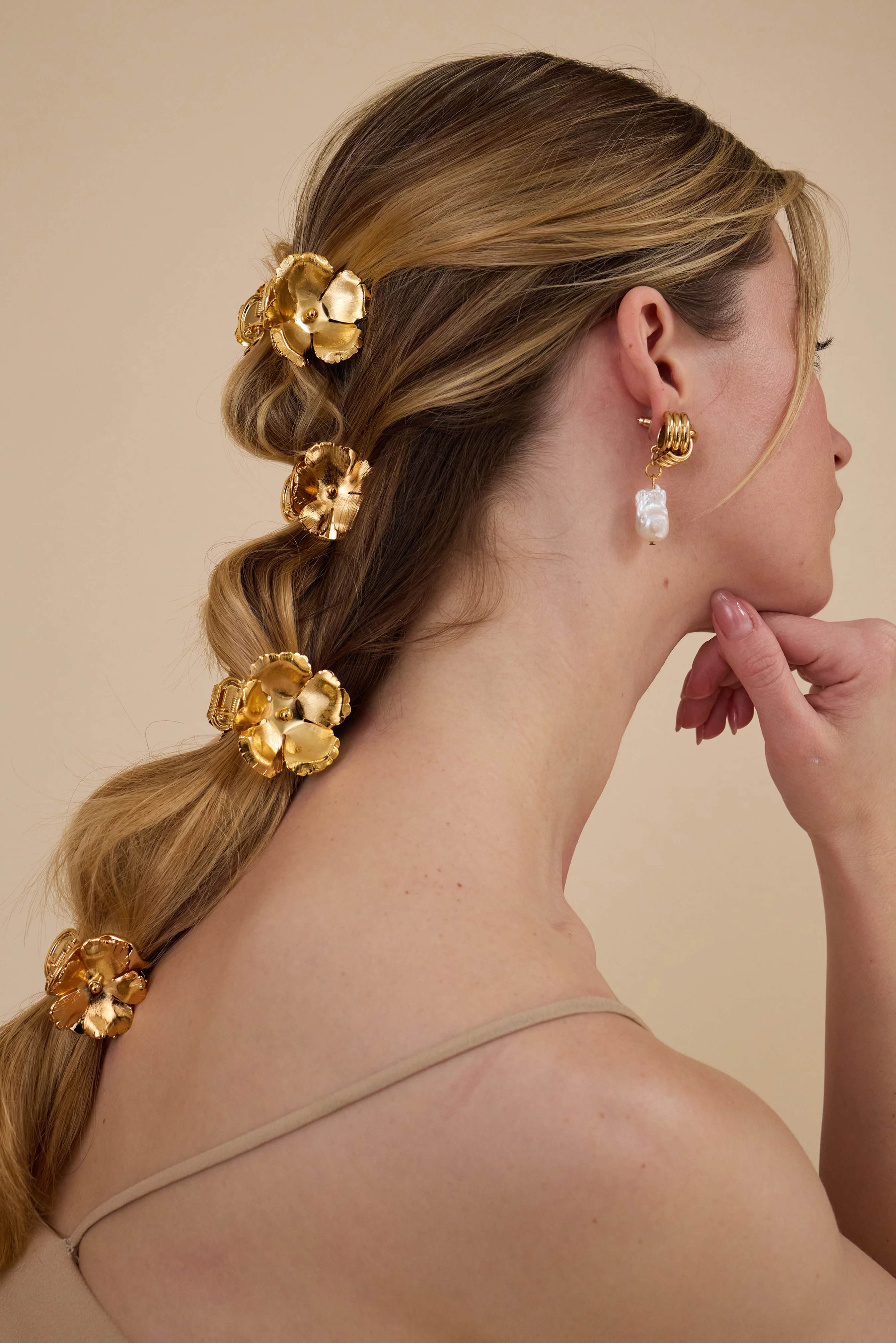 Eden Floral Claw Clip Set of 2 - Image 4