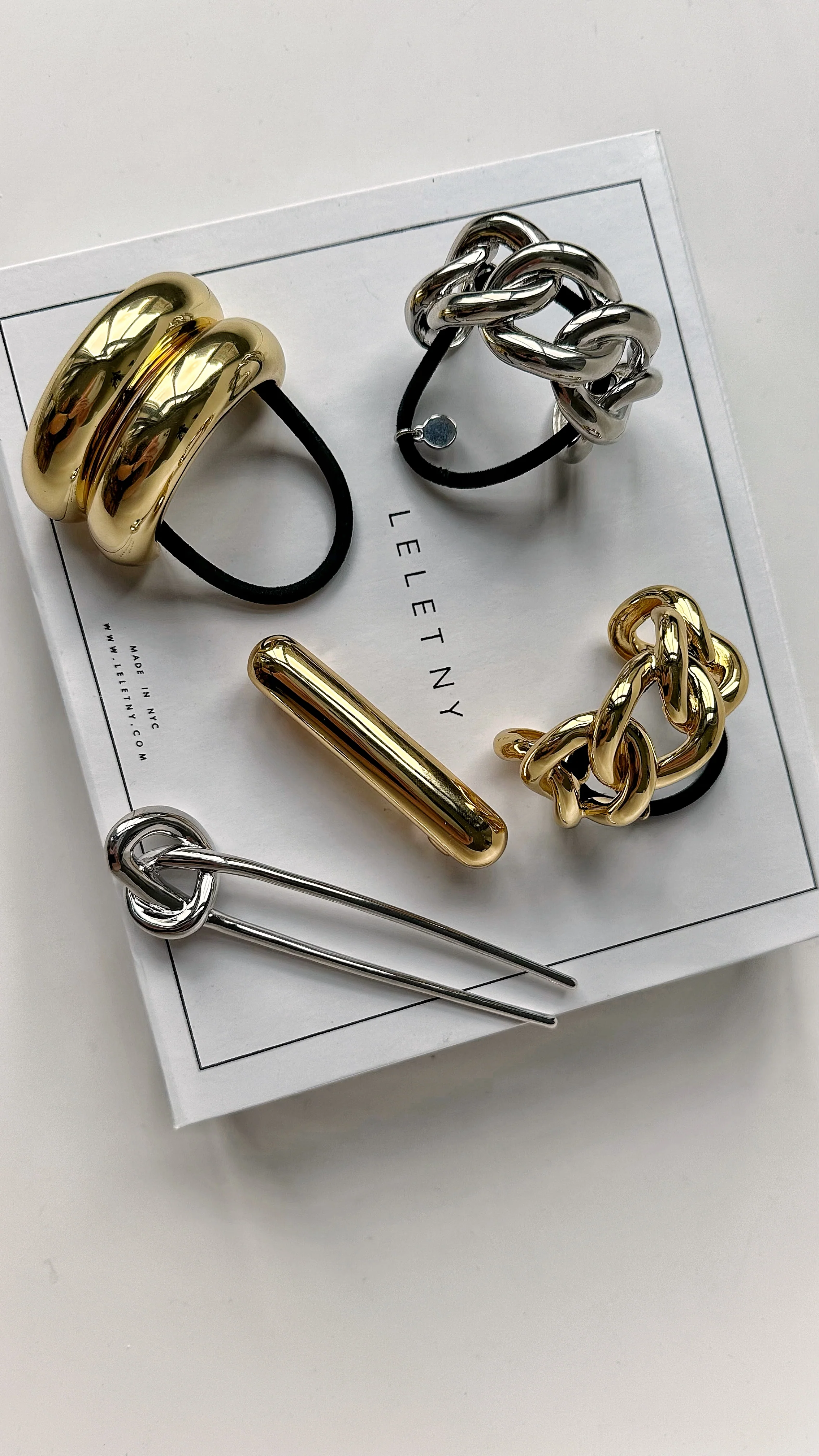 Elena Chain Pony Cuff - Image 11
