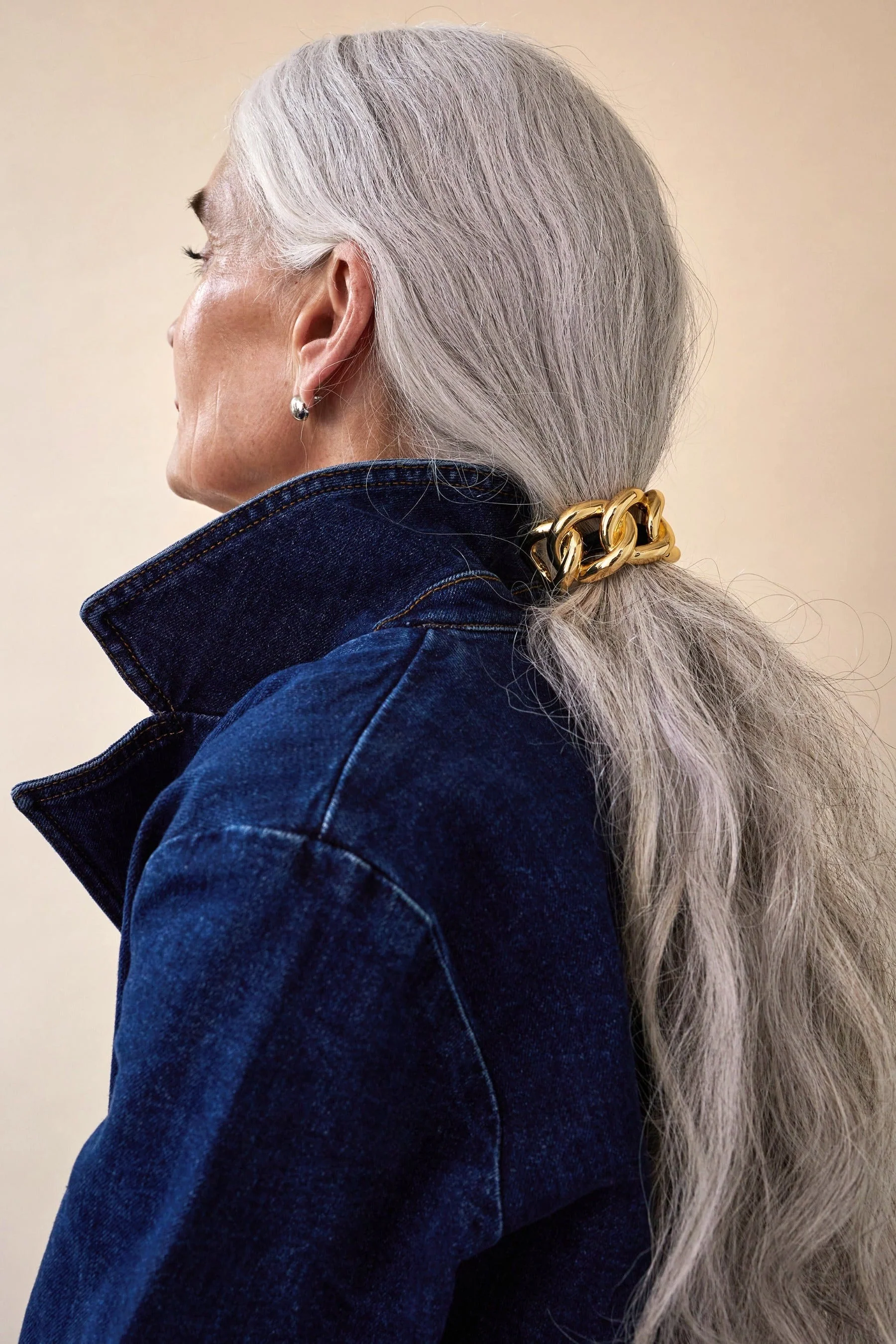 Elena Chain Pony Cuff - Image 3