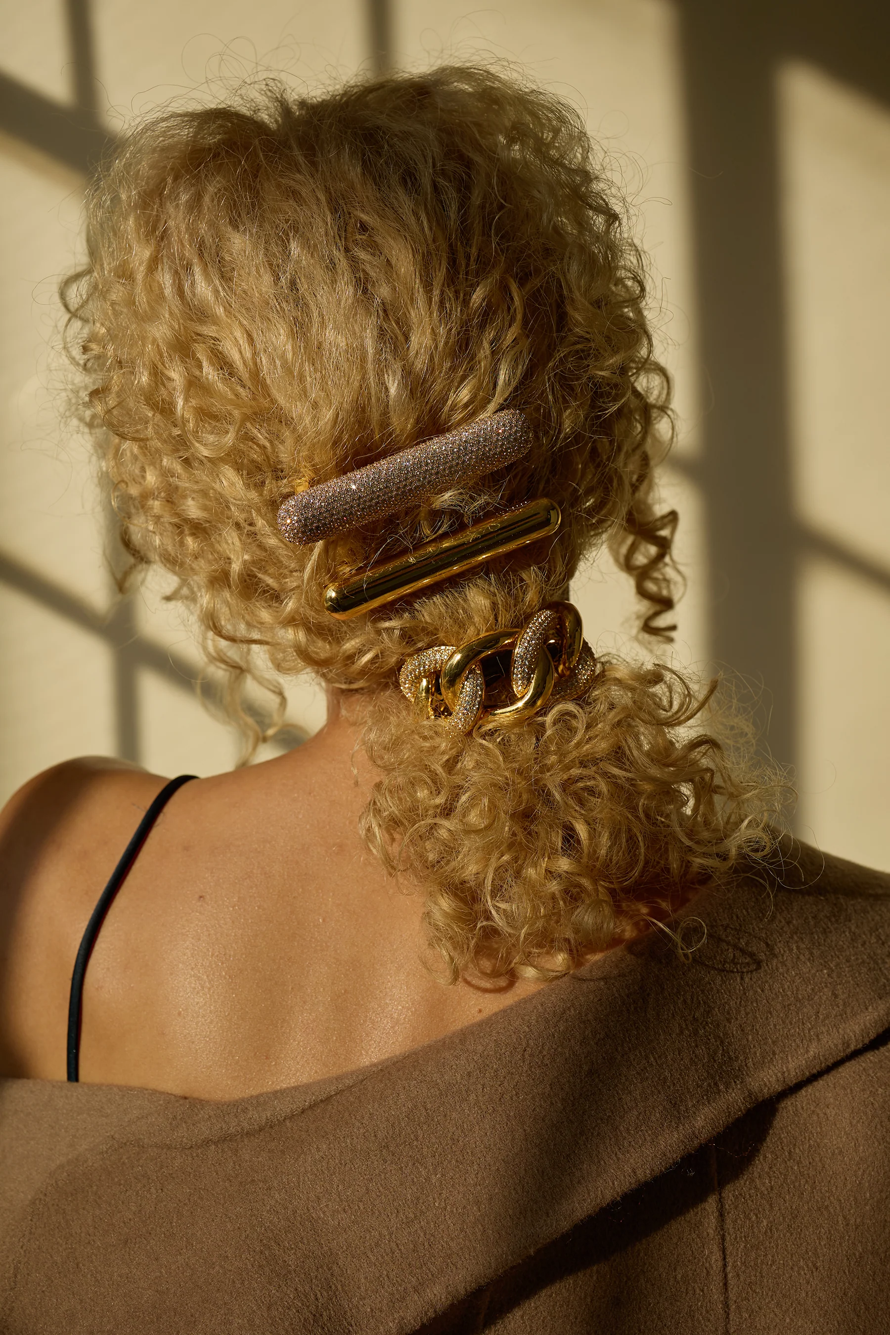 Elena Pave Chain Pony Cuff - Image 3