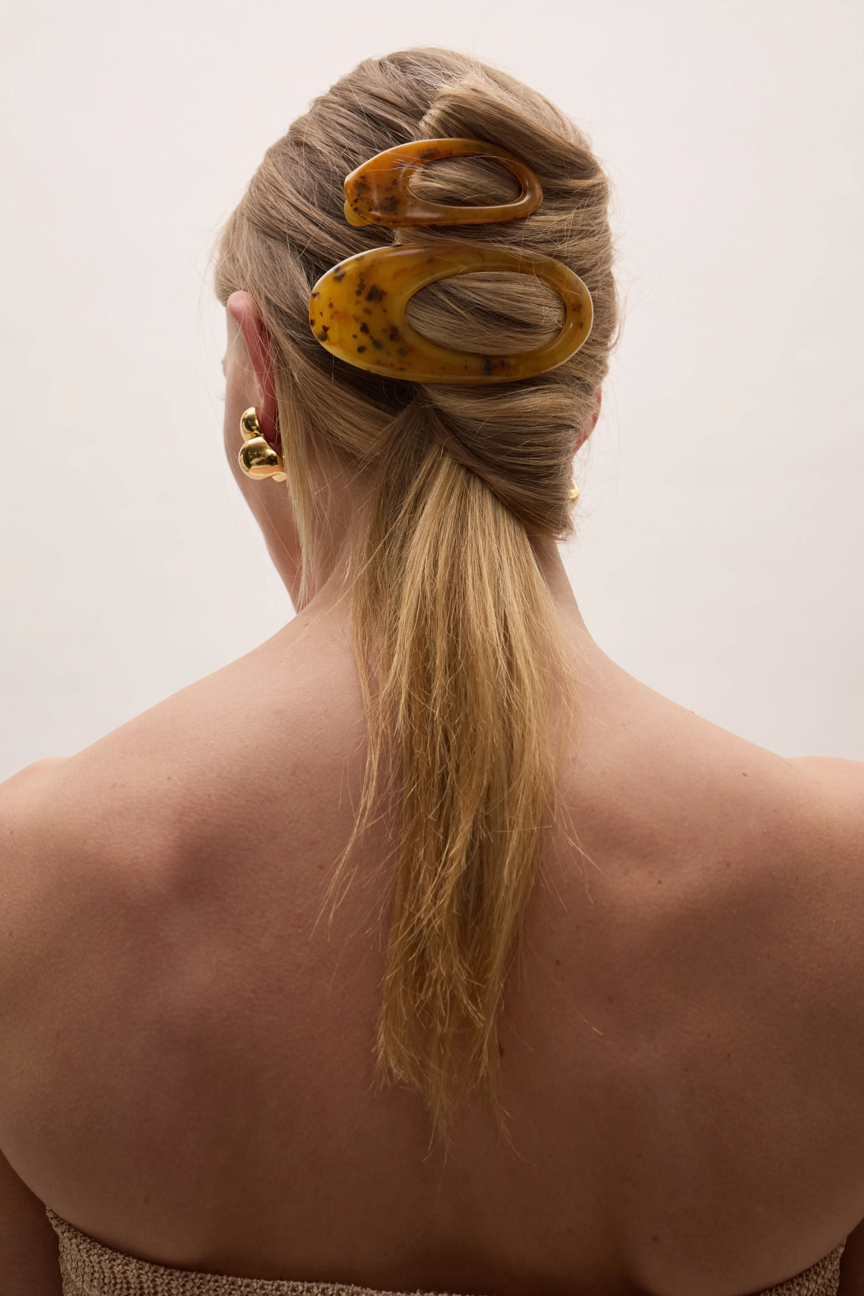 Elizabeth Mini Flat Claw Clip - Image 2