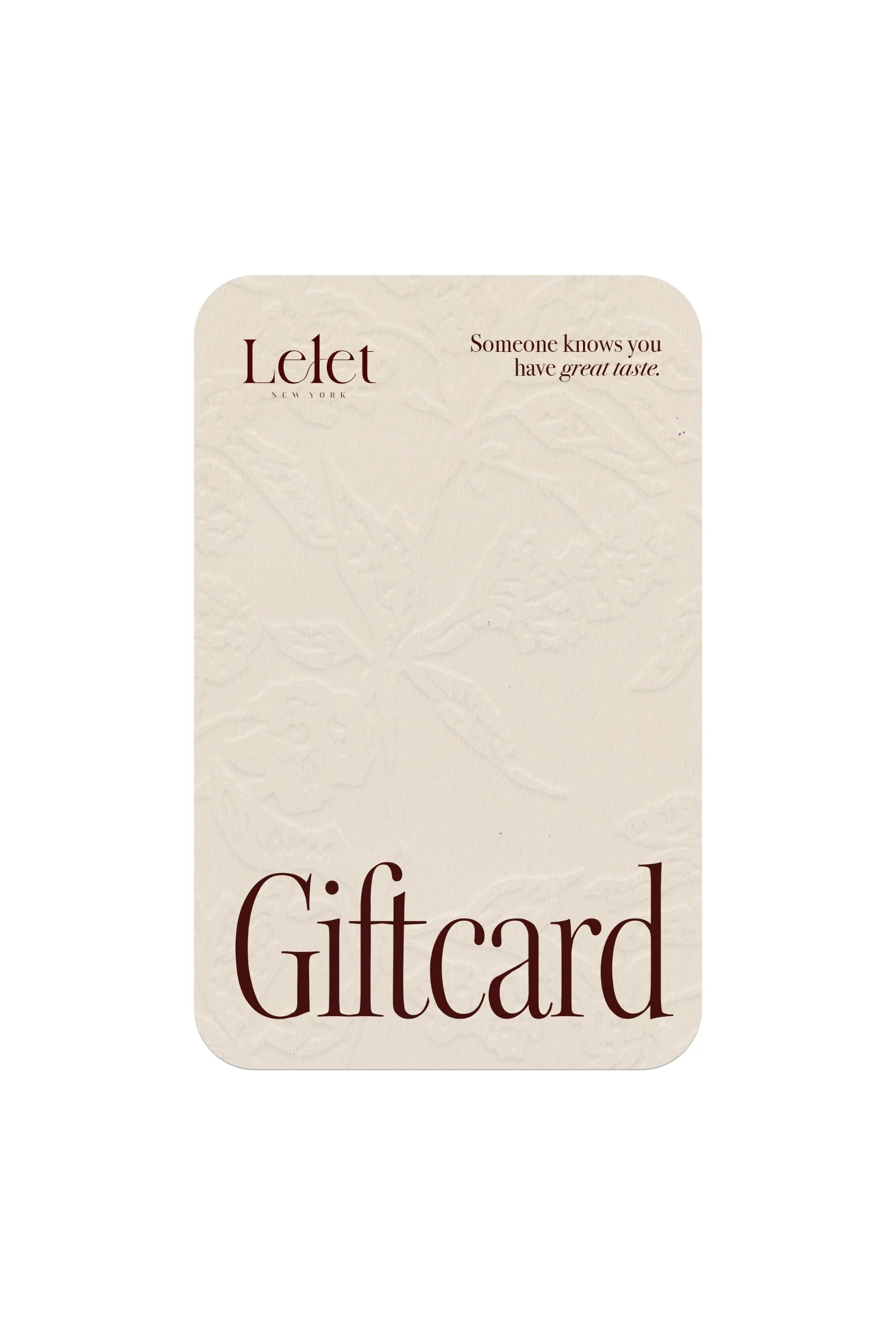 Gift Card