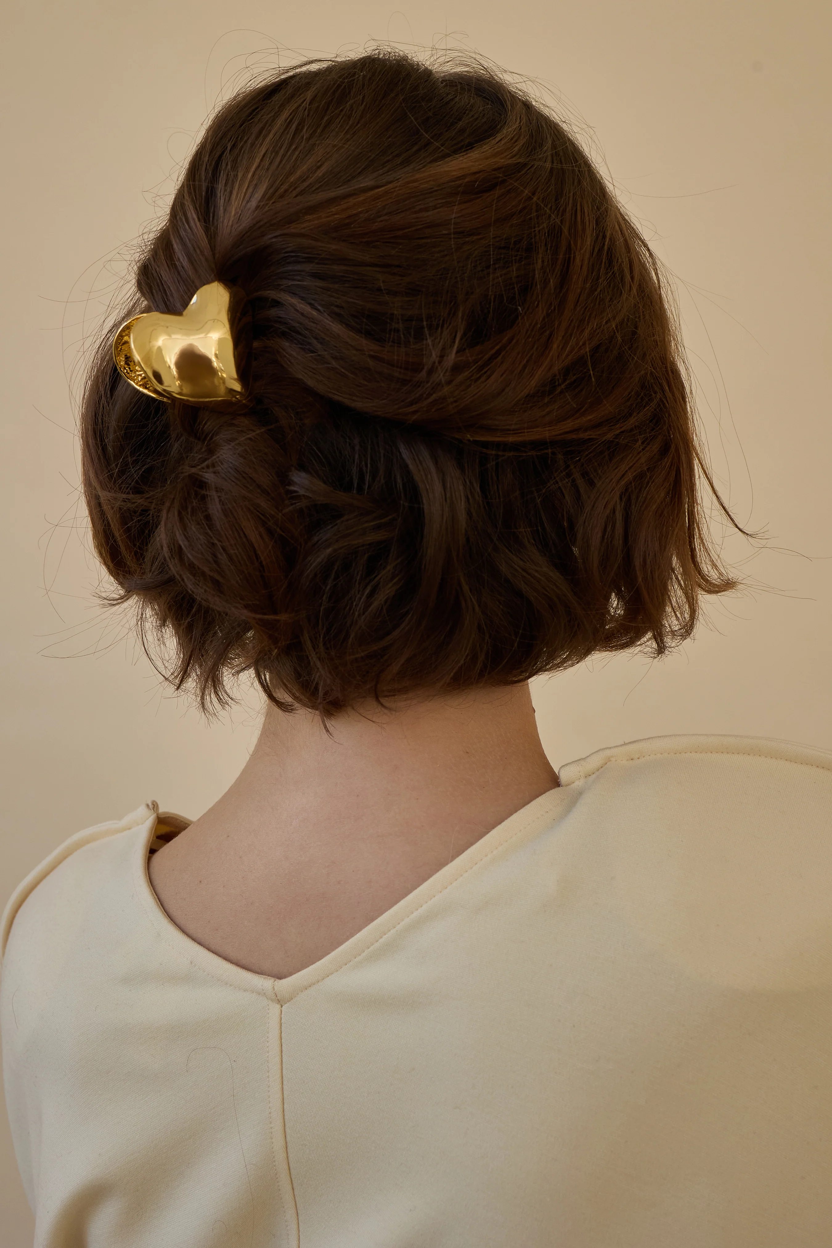 Gigi Heart Mini Claw Clip - Image 3