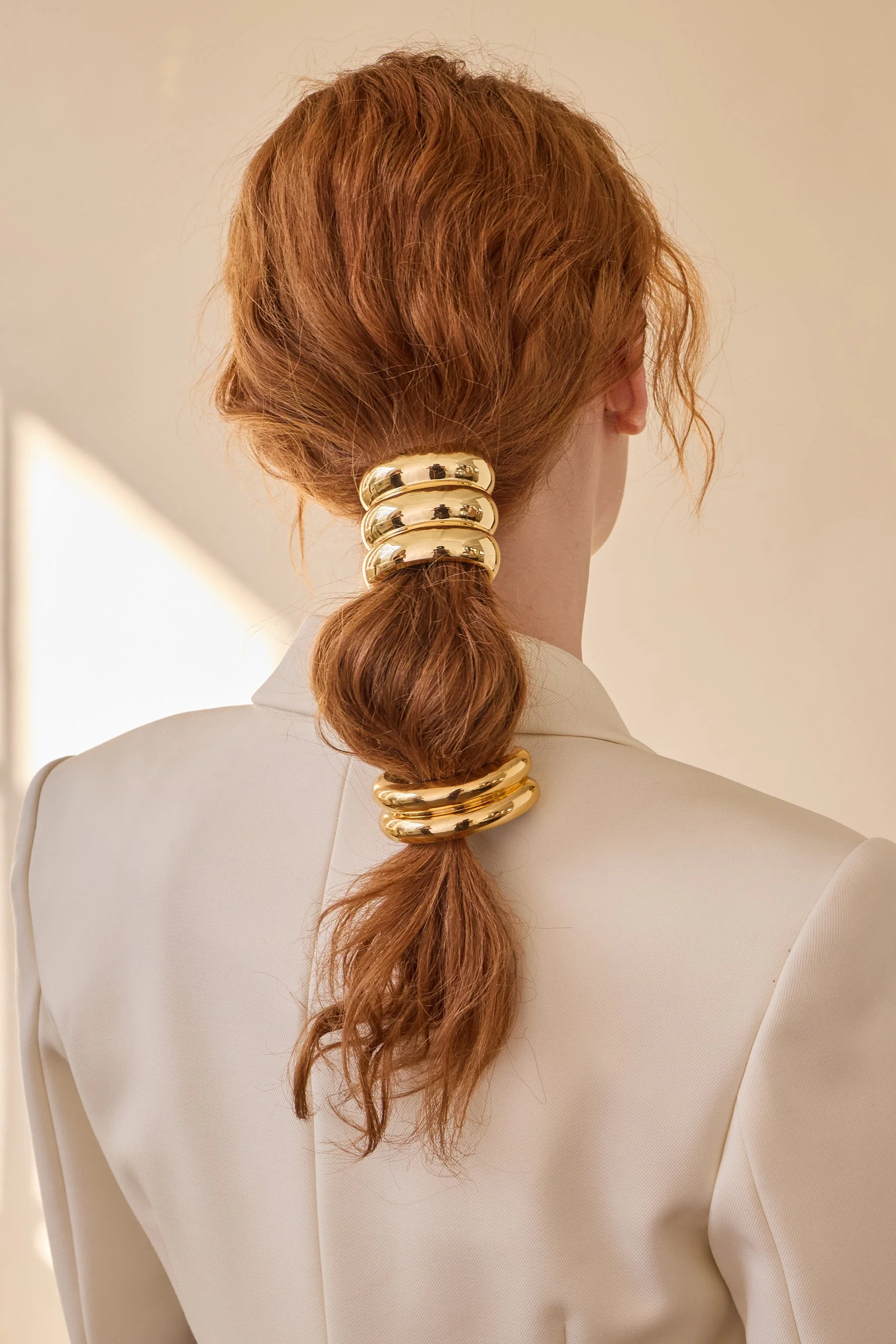 Glossy Triple Arch Pony Cuff - Image 4