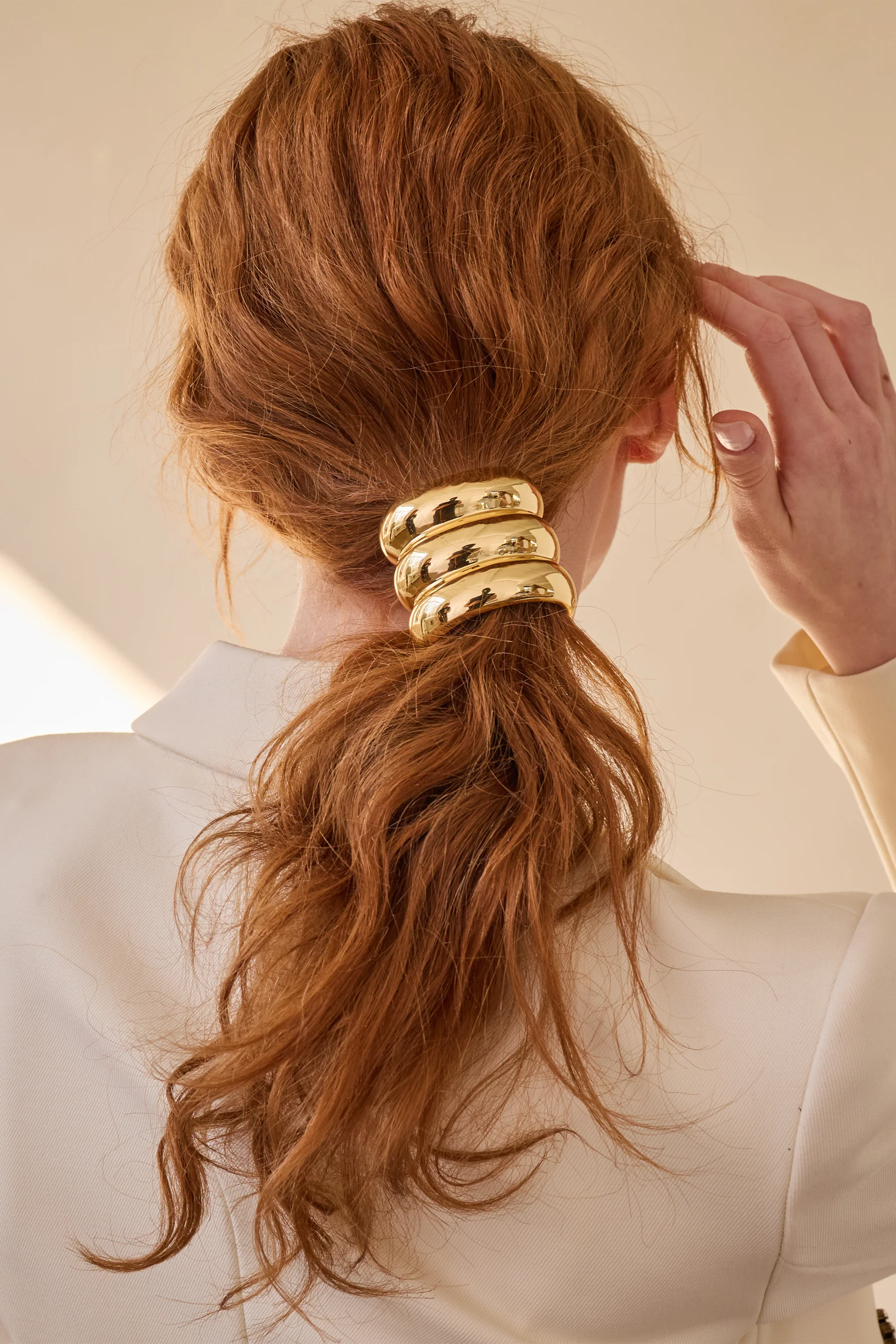 Glossy Triple Arch Pony Cuff - Image 5