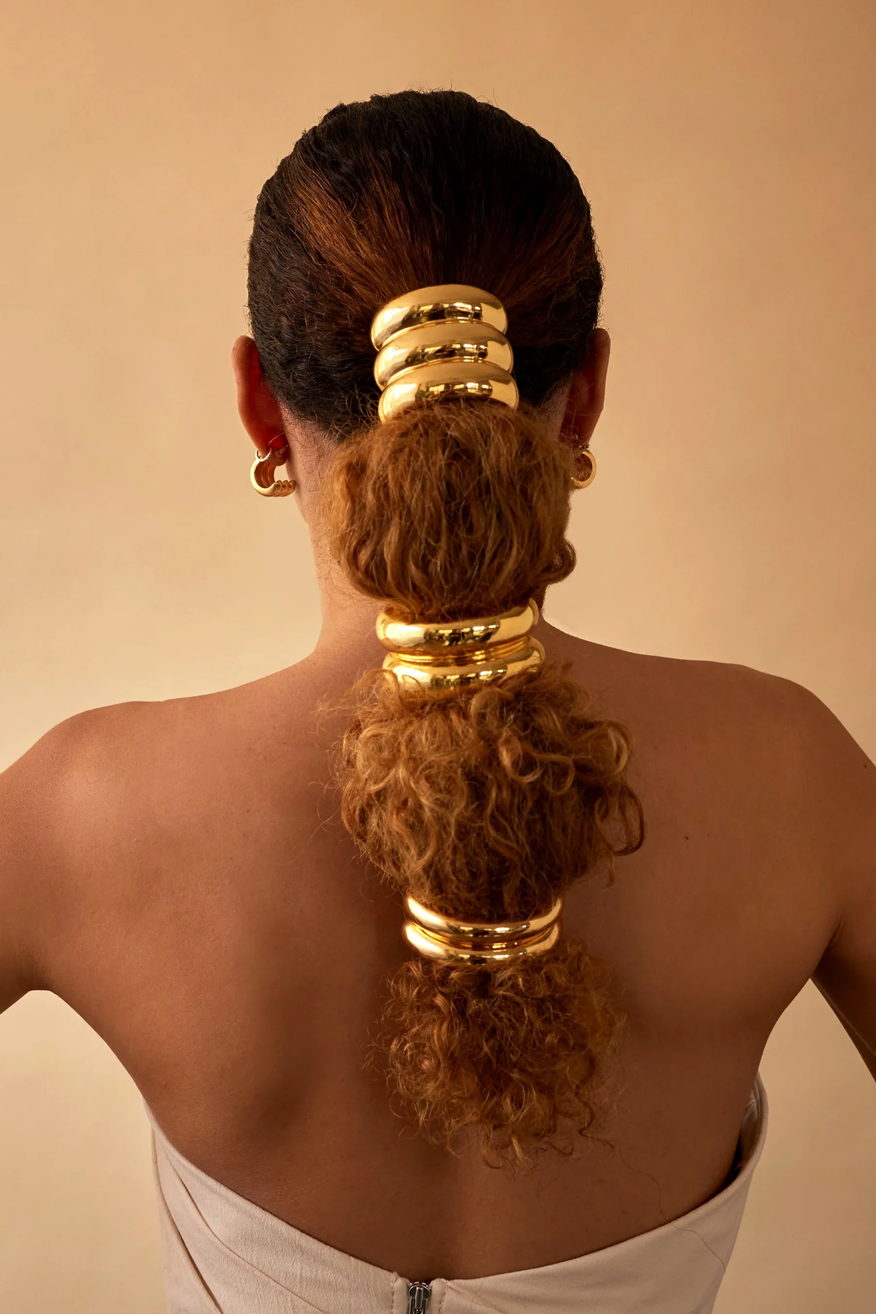 Glossy Triple Arch Pony Cuff - Image 9