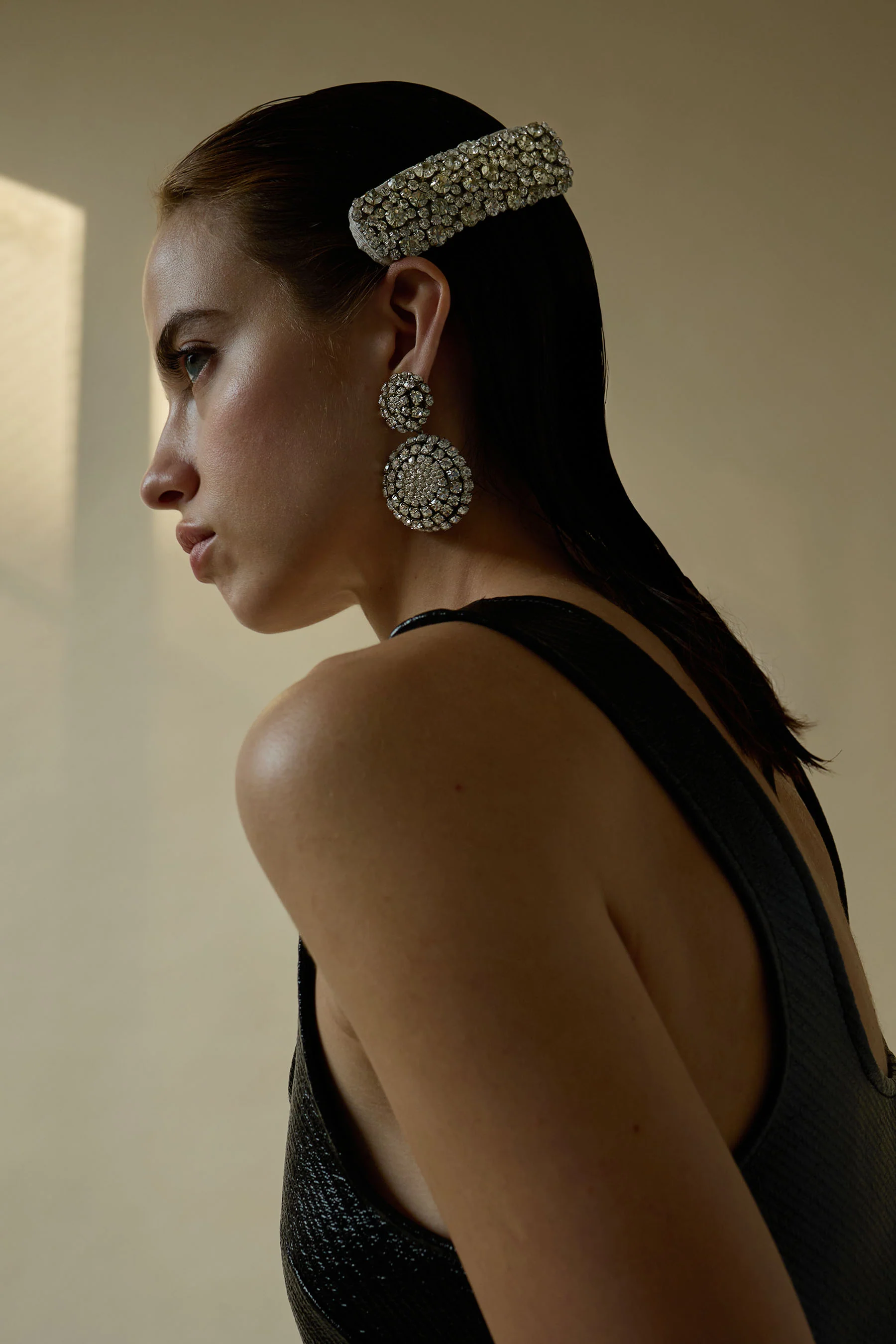 Hannah Crystal Snap Clip Set of 2 - Image 6