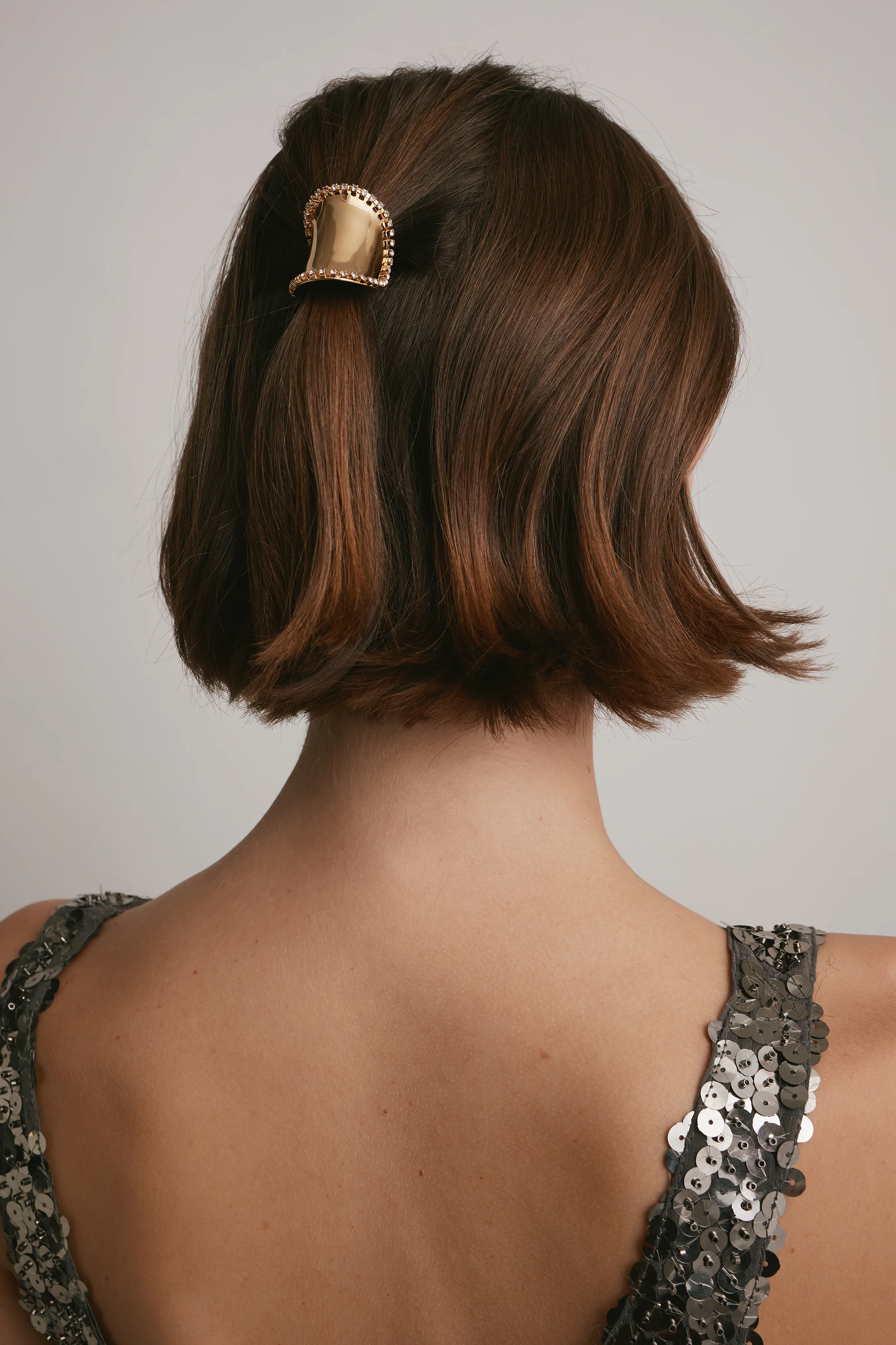 Hera Mini Crystal Pony Cuff - Image 3