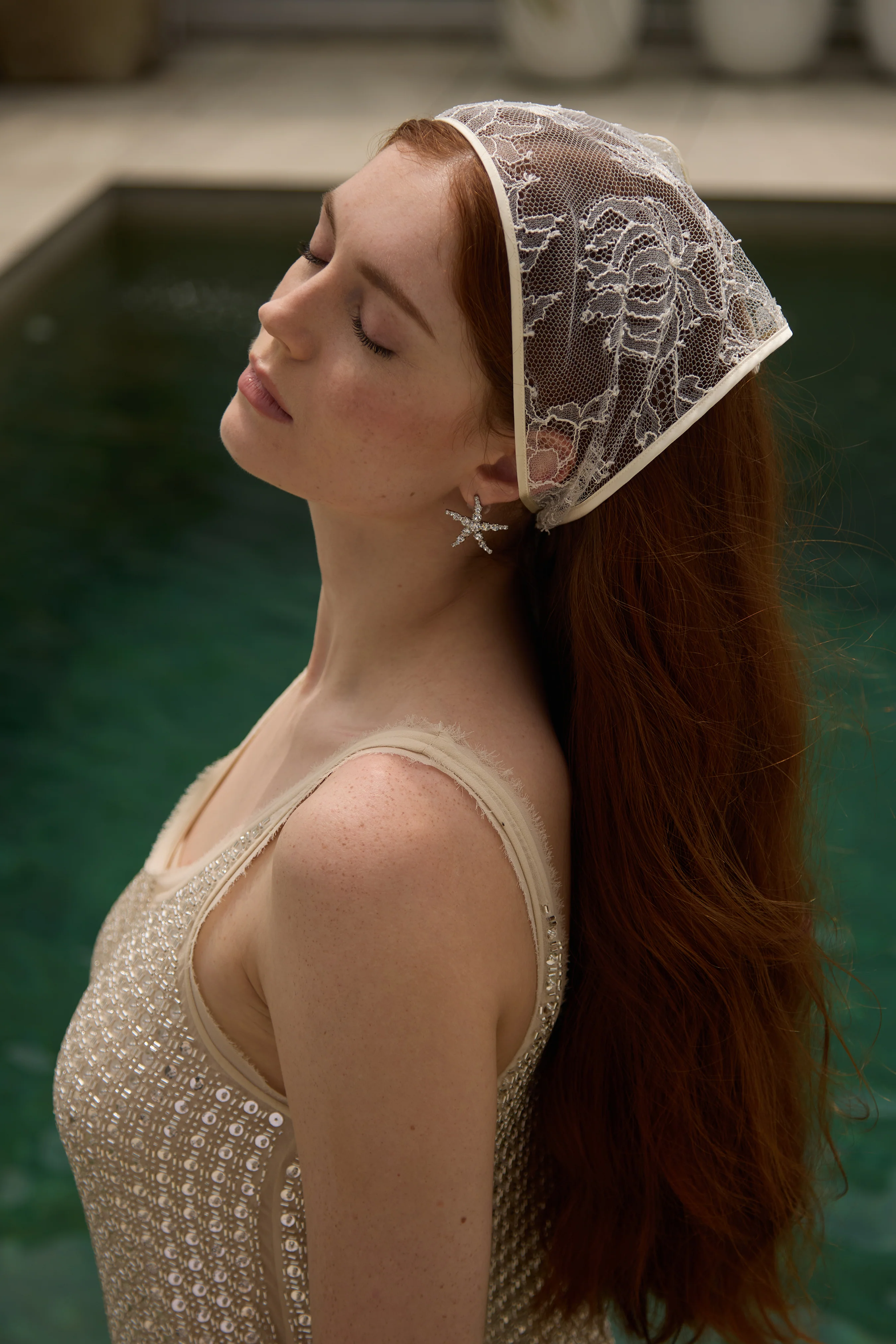 Kai Crystal Earrings - Image 3