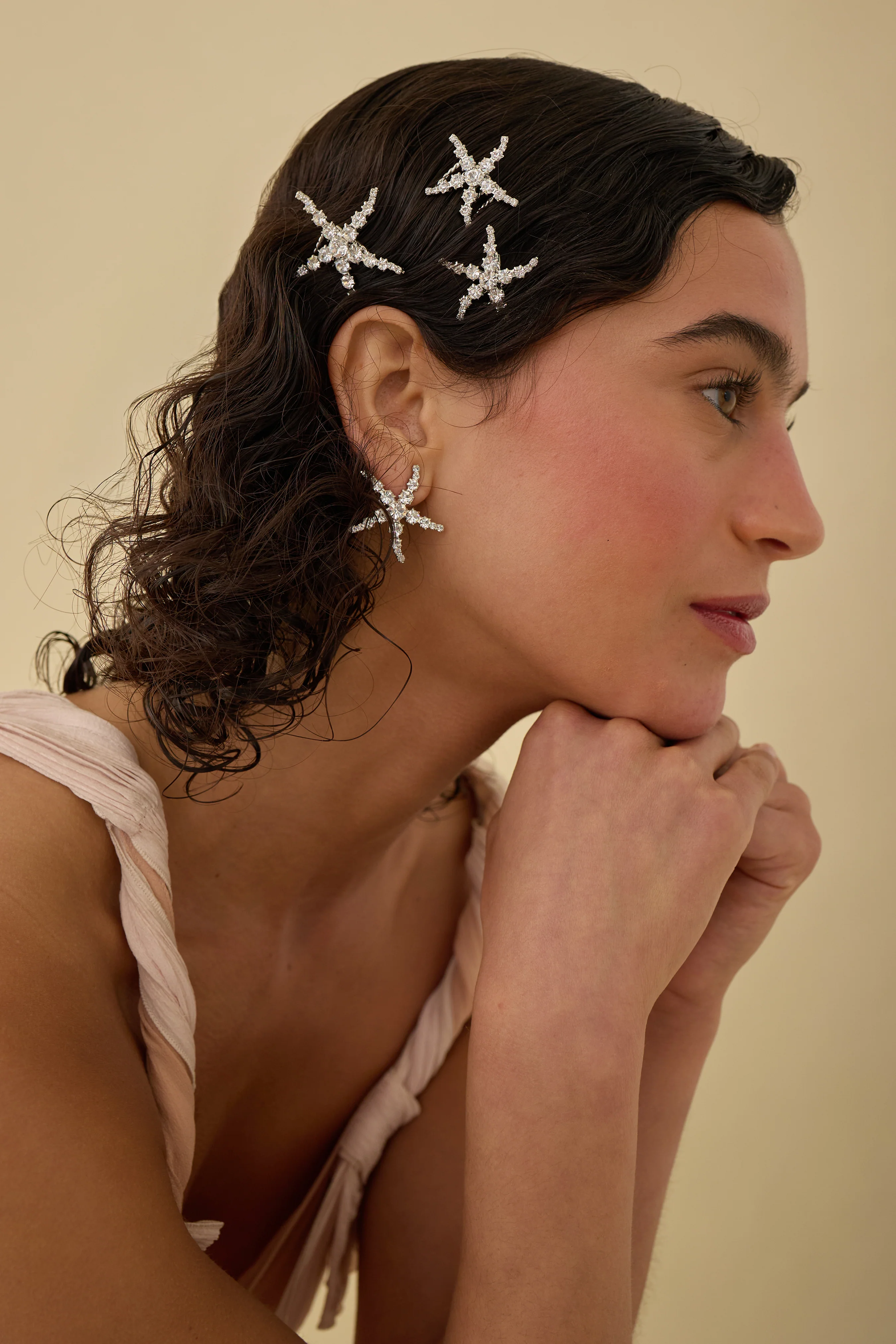 Kai Crystal Earrings - Image 6