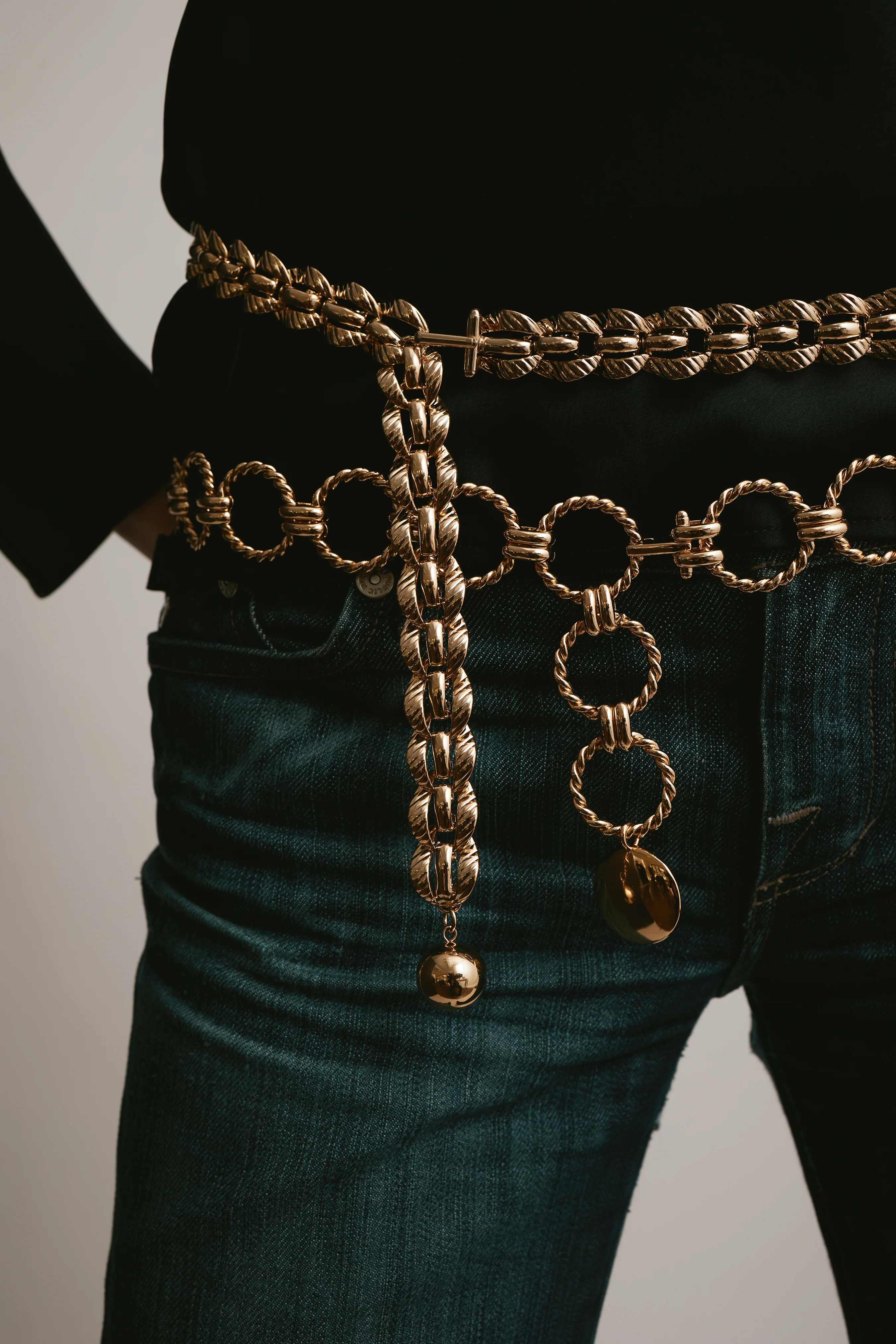 Kendra Metal Chain Belt - Image 4