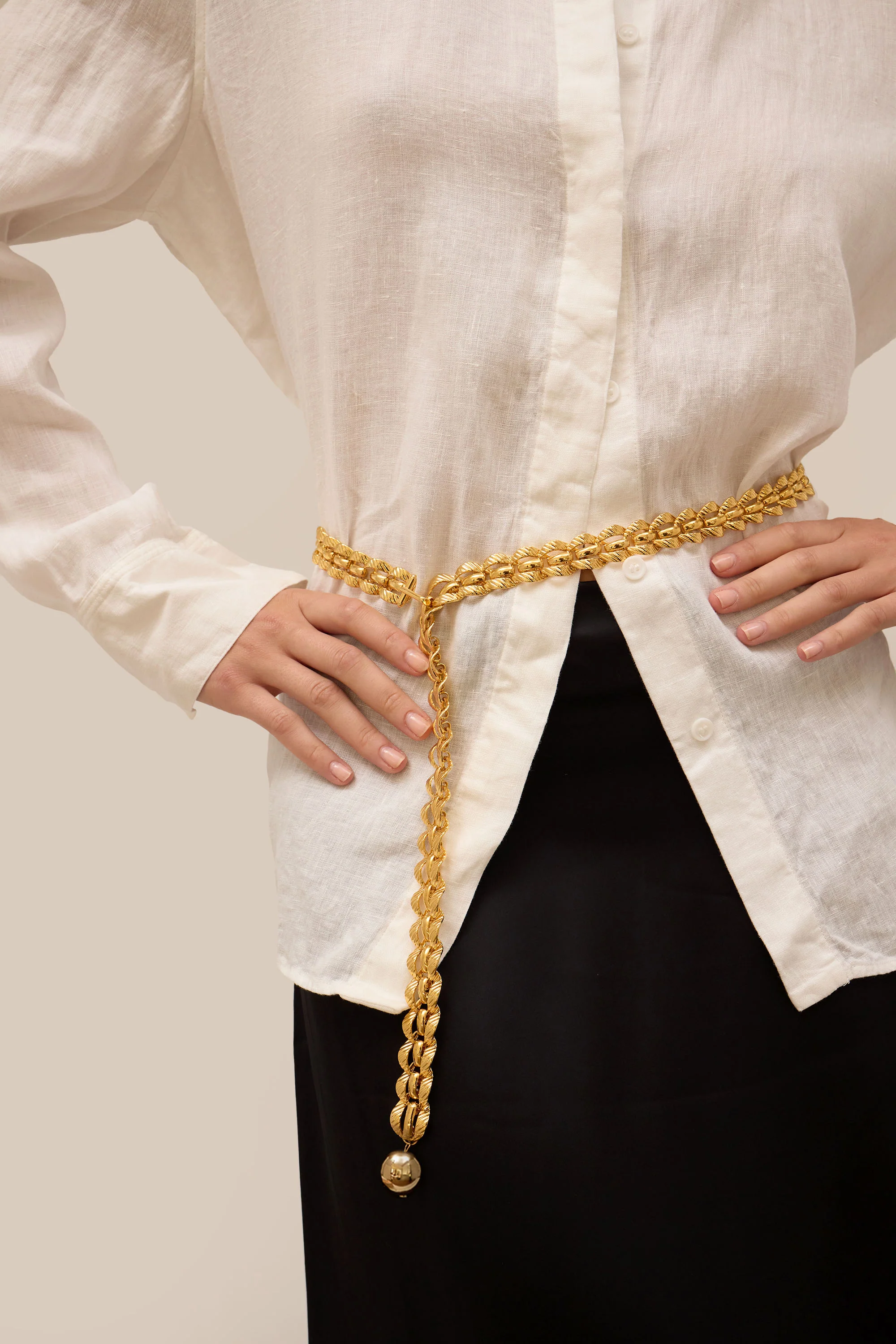 Kendra Metal Chain Belt - Image 8