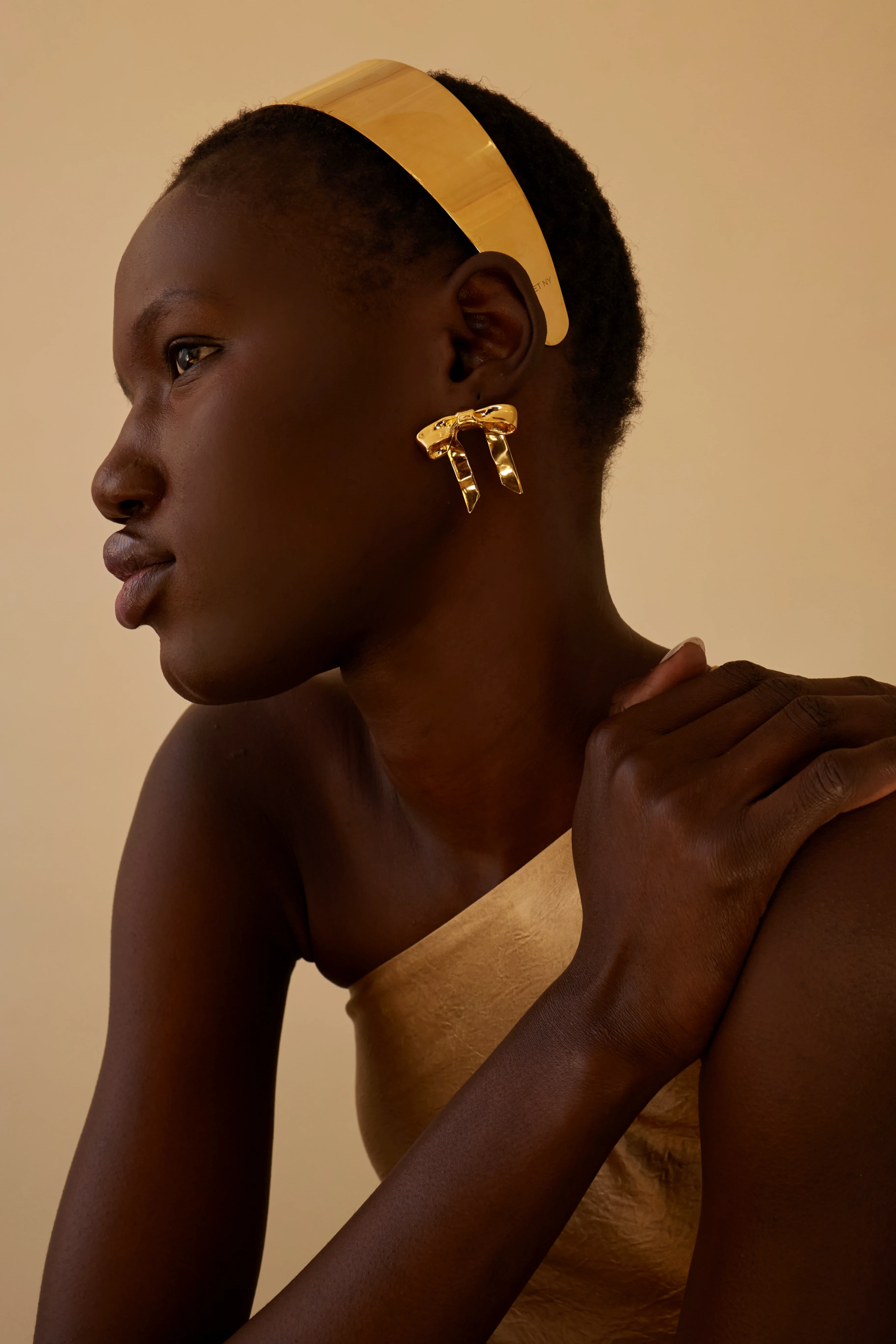 Mary Jane Bow Earrings - Image 2