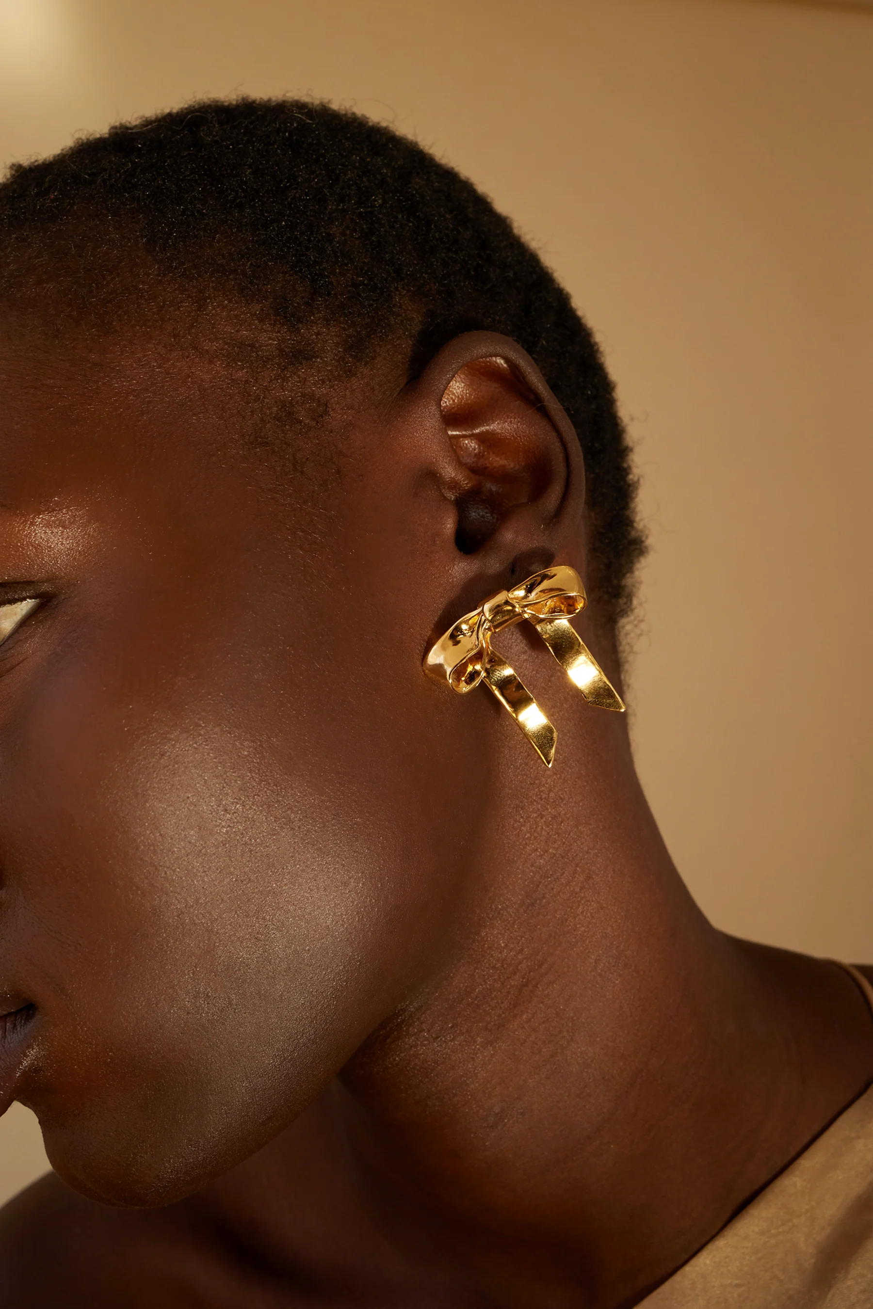 Mary Jane Bow Earrings - Image 3