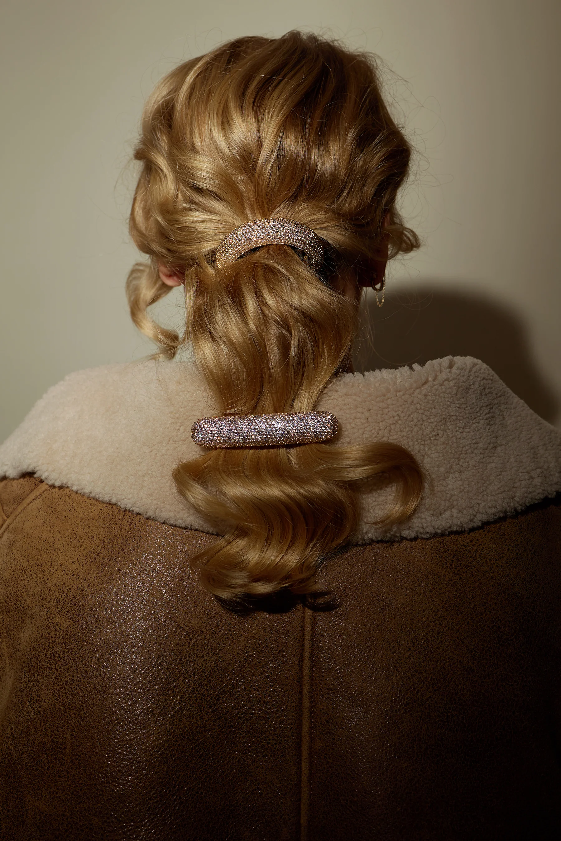 Pave Crystal Arch Pony Cuff - Image 3