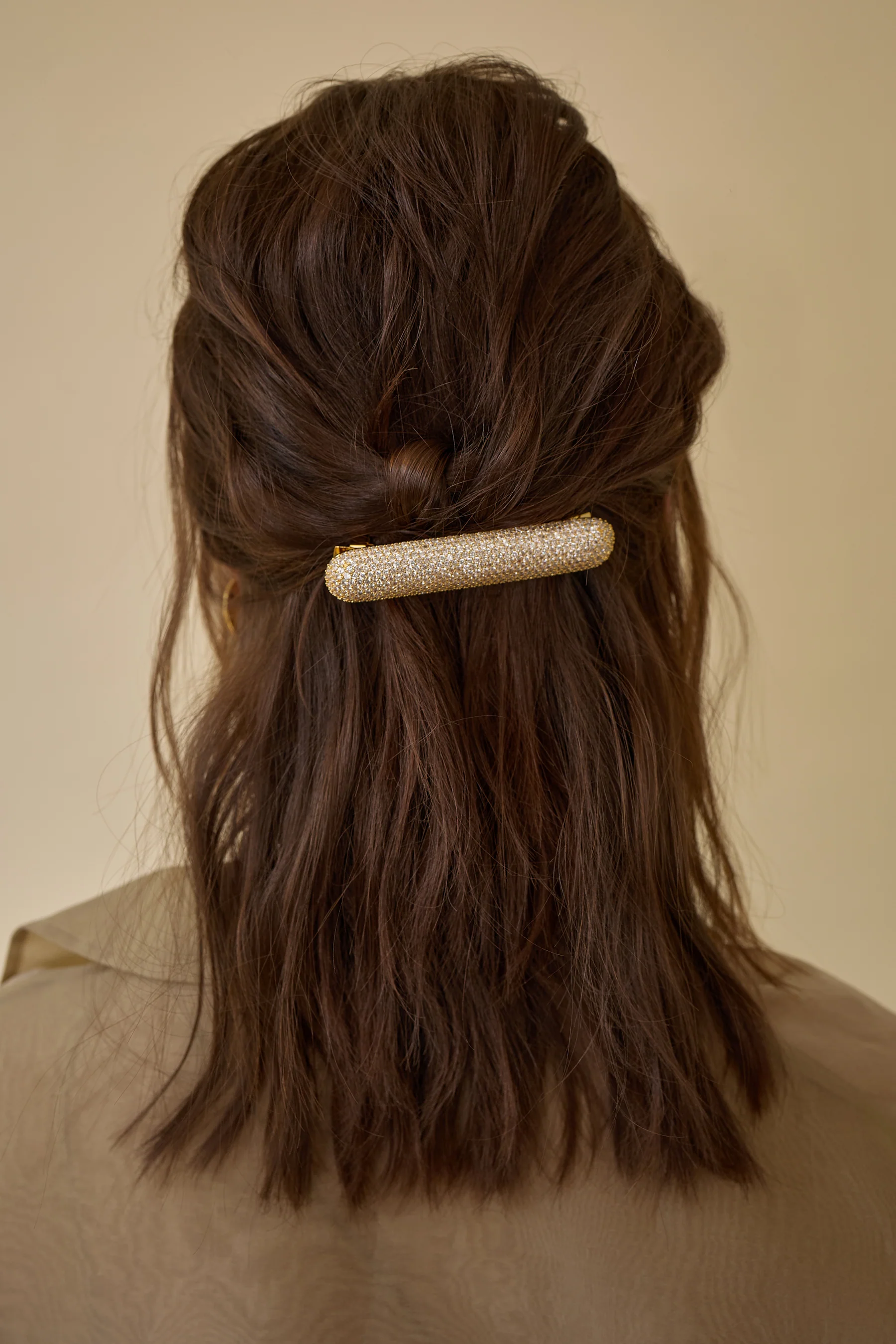 T3 x Lelet NY Crystal Pave Bar Barrette - Image 11