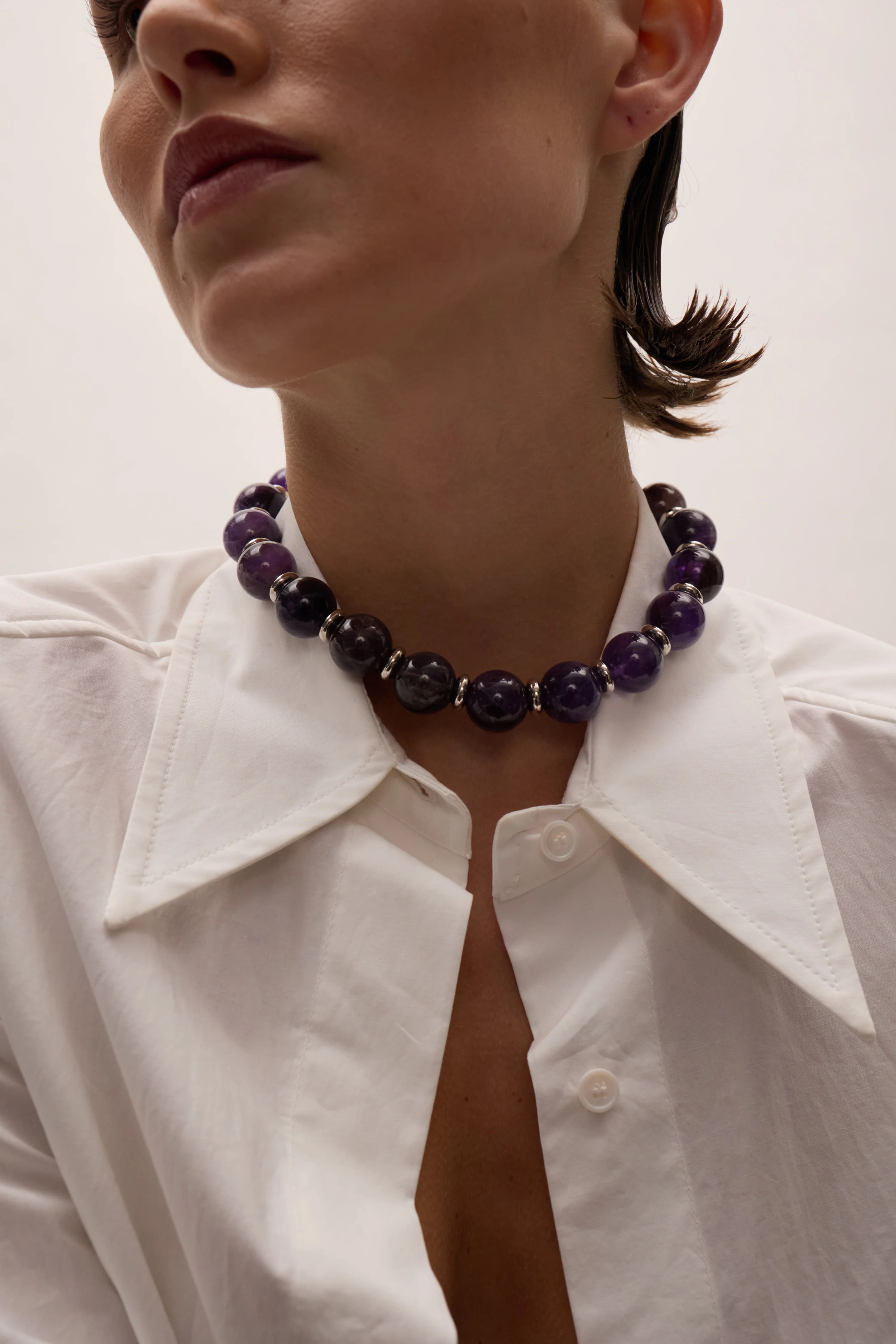 Reese Stone Beaded Necklace - Image 2