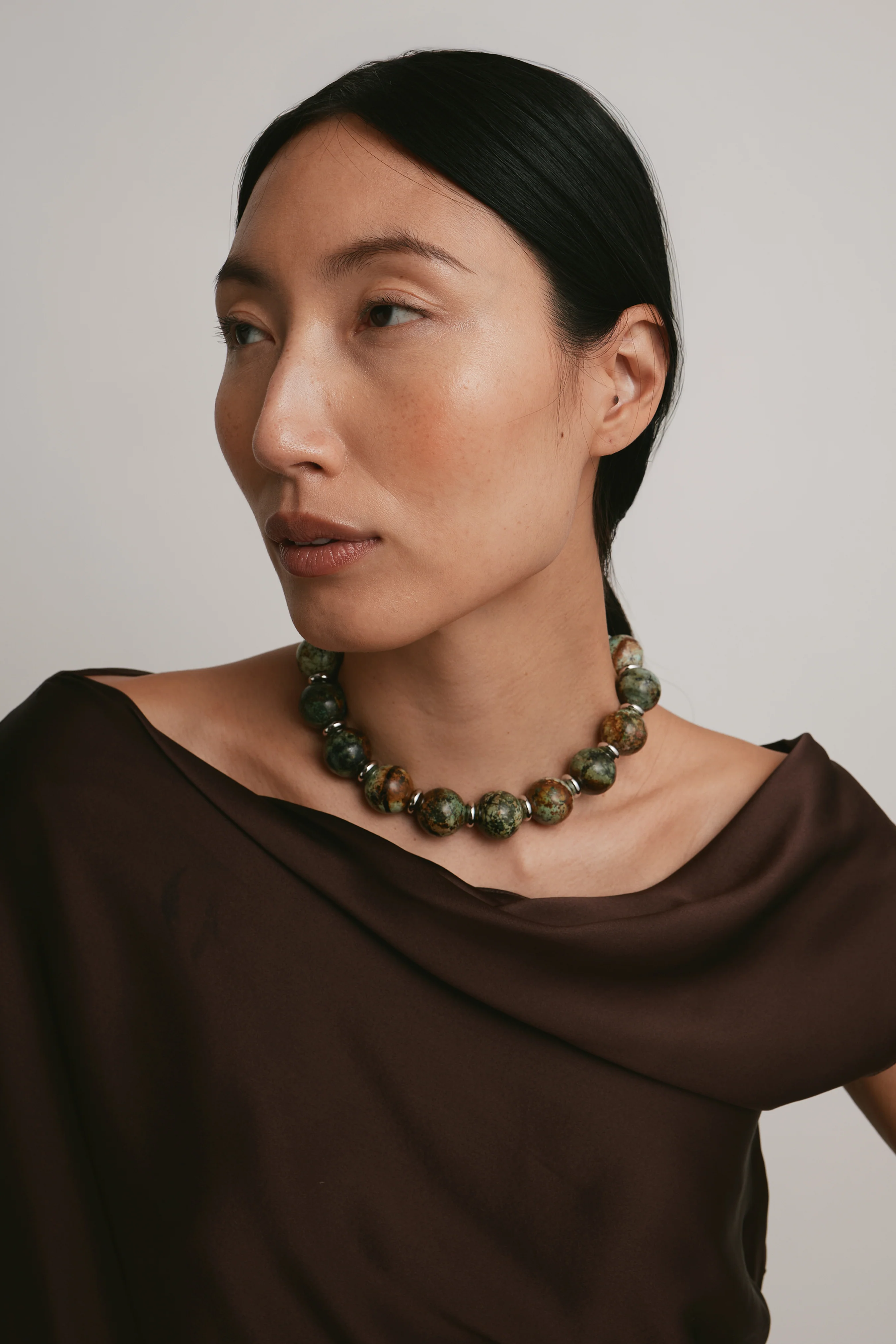 Reese Stone Beaded Necklace - Image 8