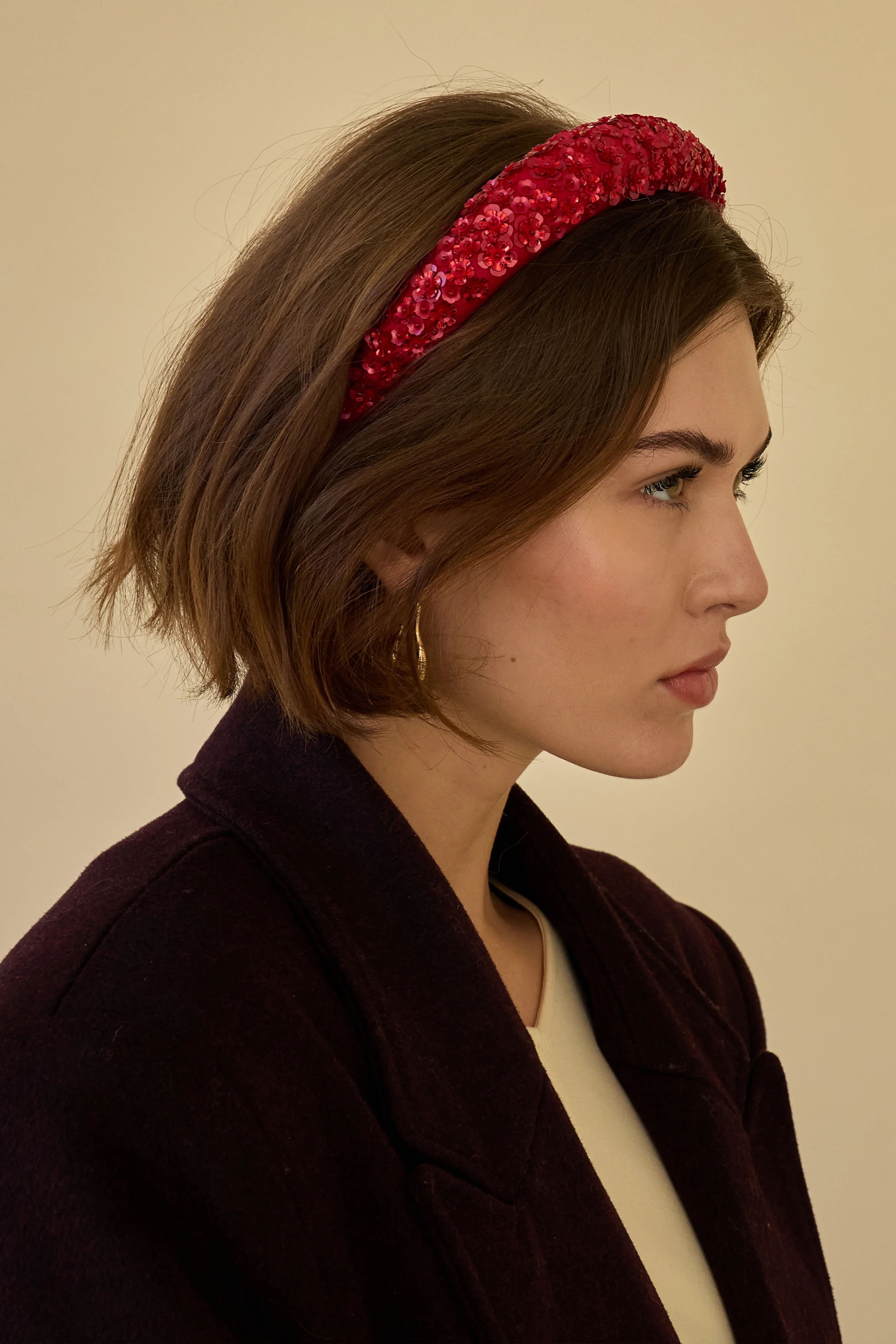 Robyn Floral Applique Headband - Image 9