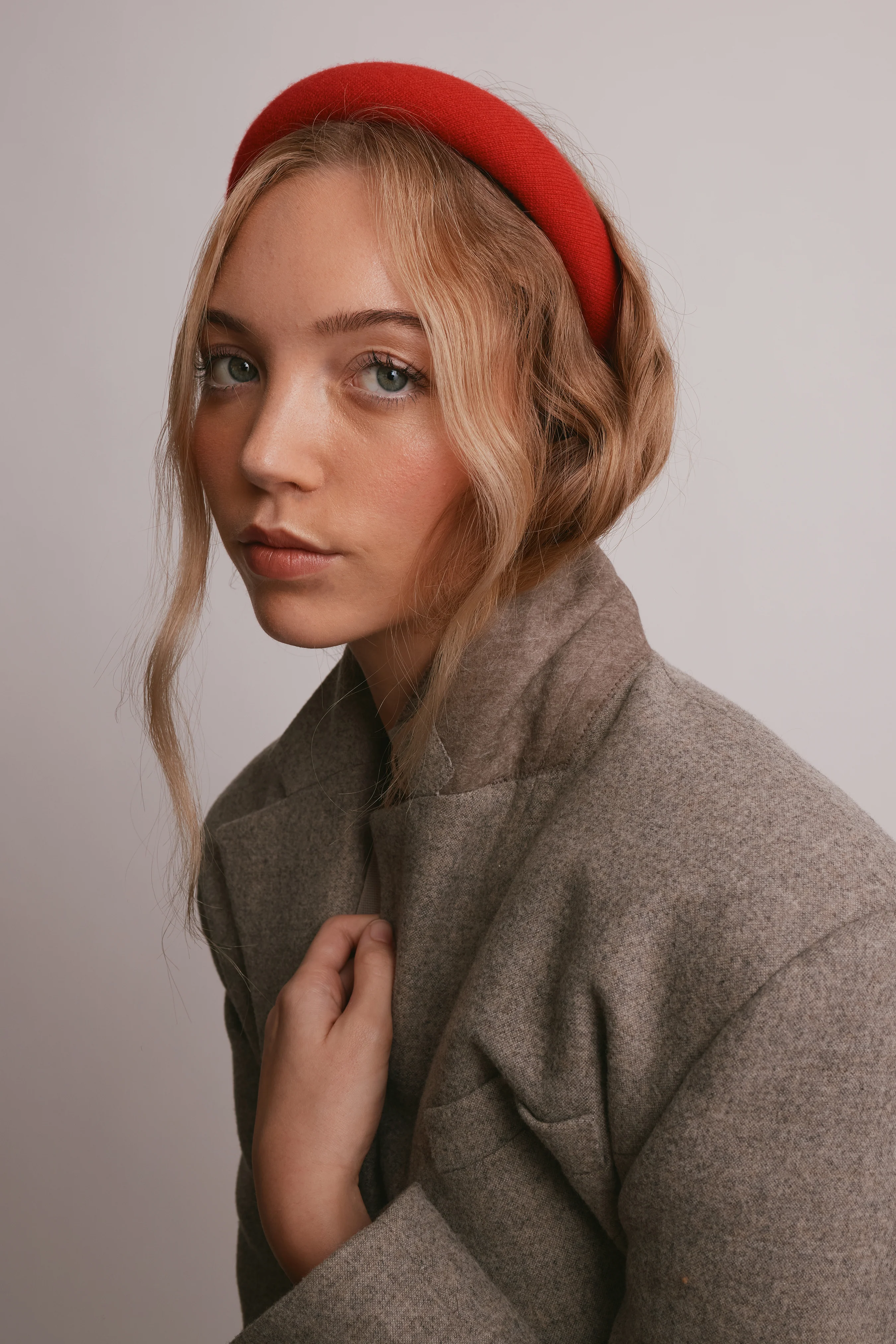 Simone Cashmere Padded Headband - Image 3
