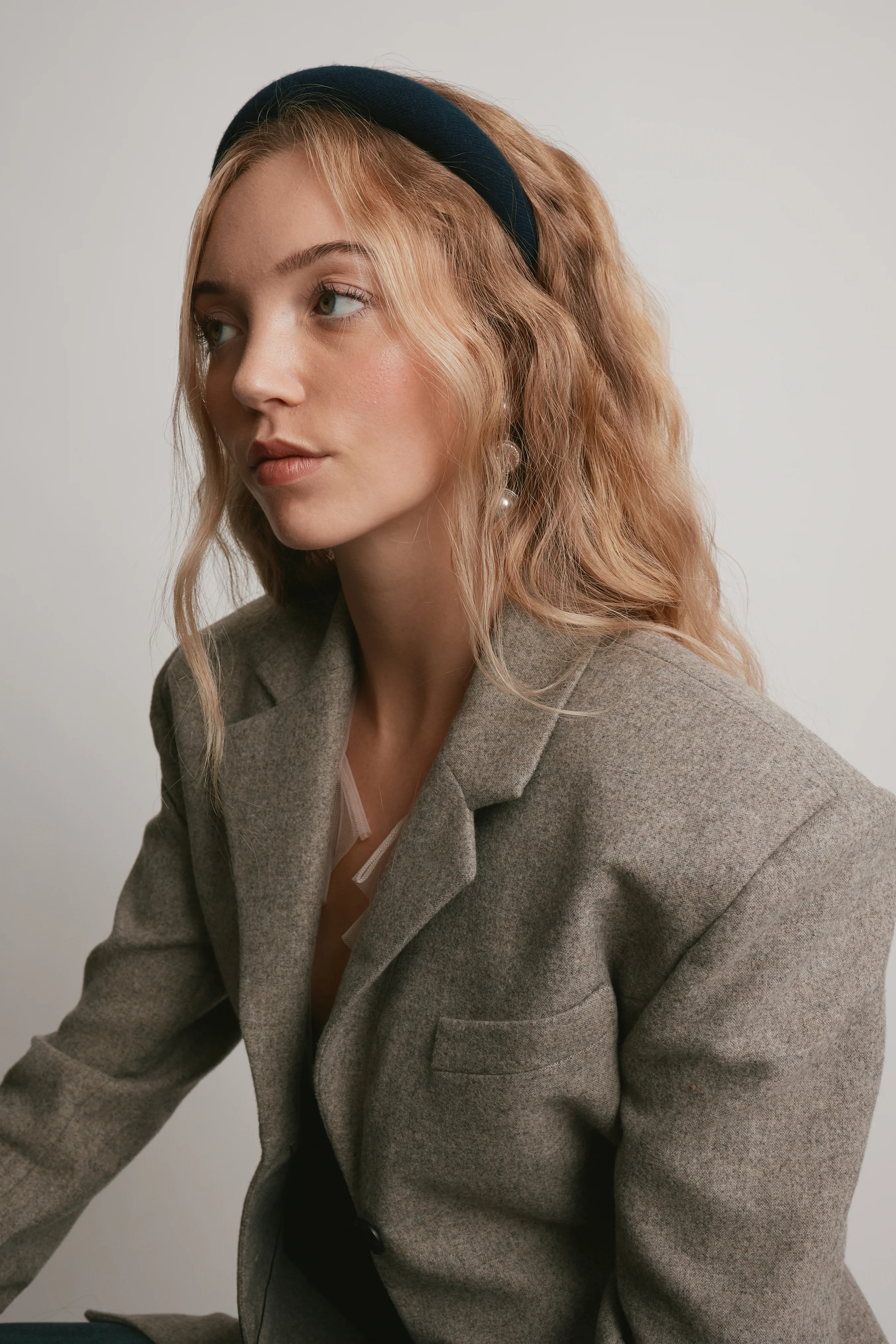 Simone Cashmere Padded Headband - Image 6
