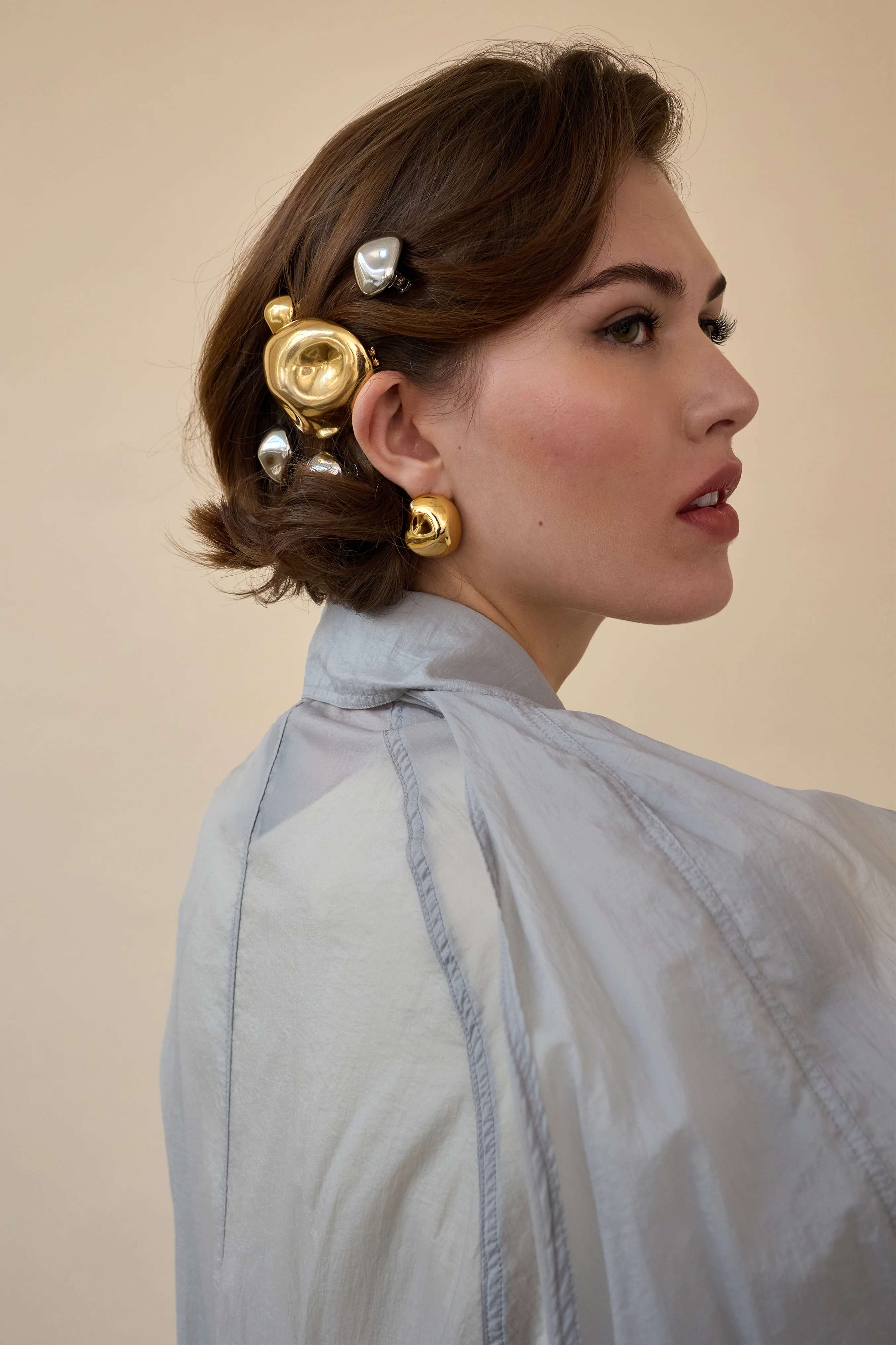 Zoe Petite Stud Earrings - Image 5